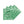 Load image into Gallery viewer, Green Jade Calm Face Mask
