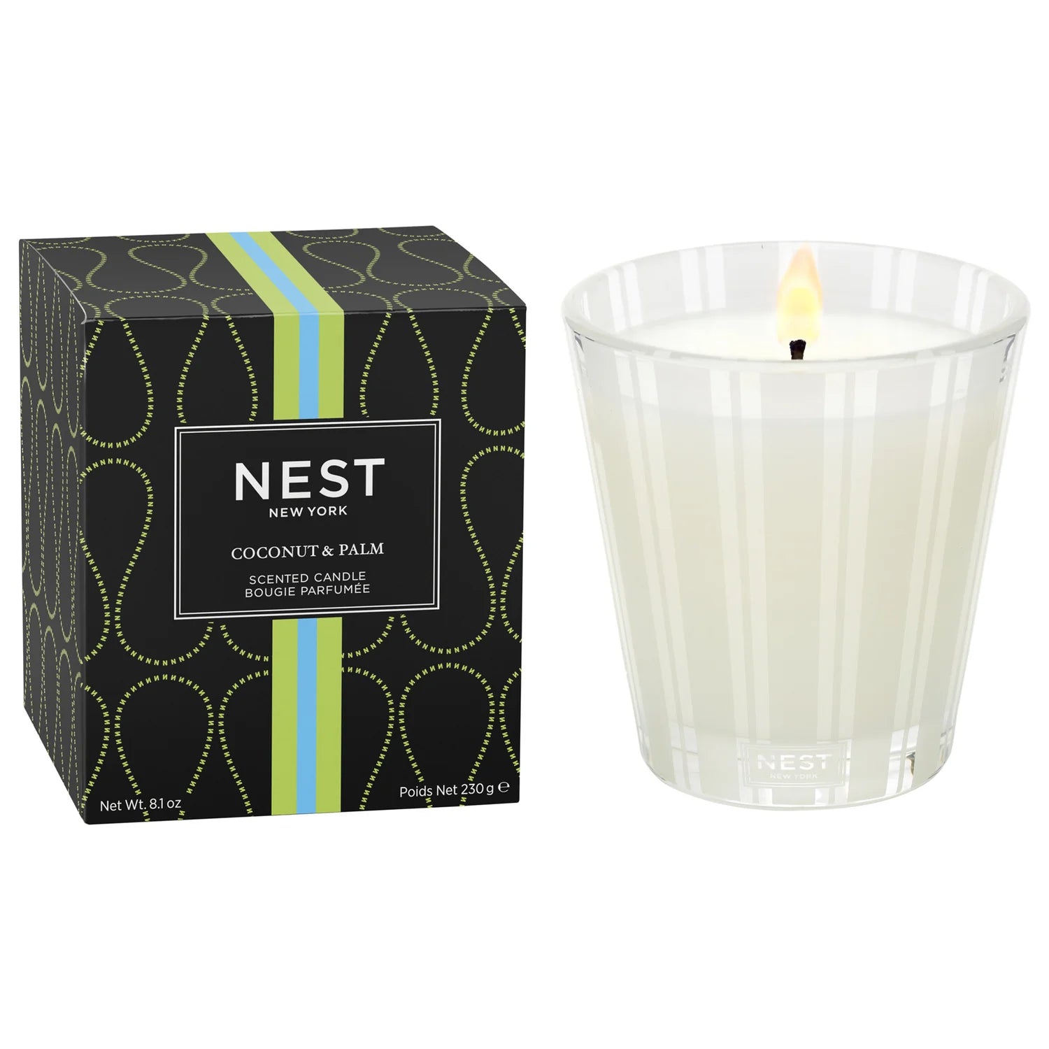 nest coconut and palm candle Nest