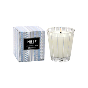 Blue Cypress & Snow Classic Candle